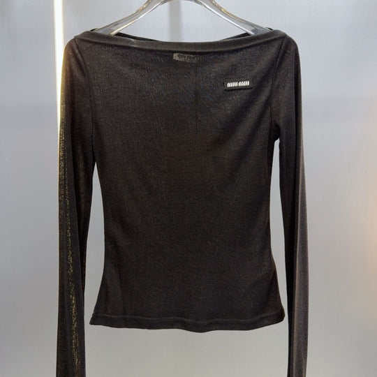 Damen-Strickpullover, schulterfrei