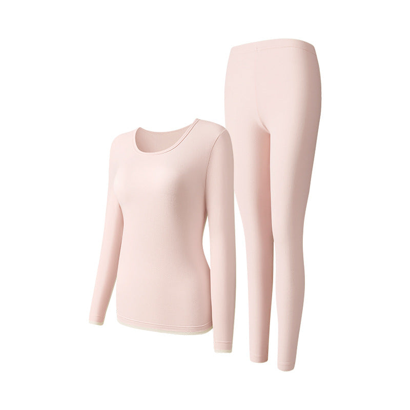 Damen-Thermo-Unterwäsche-Set aus reiner Baumwolle