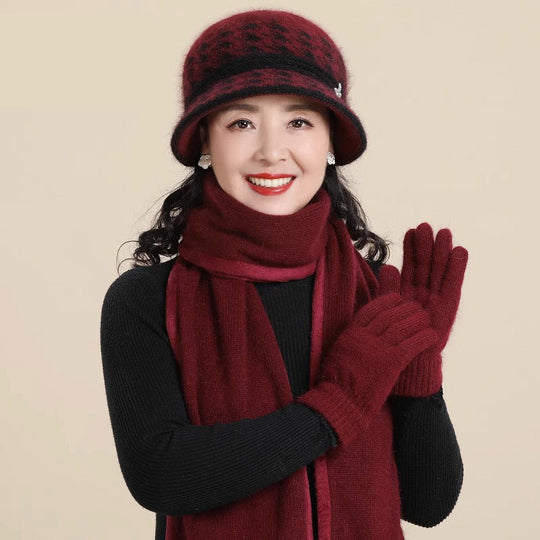 Strickmütze für Damen, warmes Winter-Accessoire