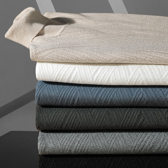 Herren-Rollkragenpullover, gefüttert, warm