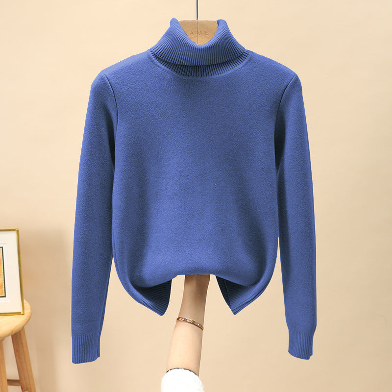 Herren-Rollkragenpullover, gefüttert, warm