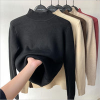 Schwarz, Halbhoher Kragen, Fleece