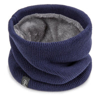 Dunkelblau Fleece Verdickt