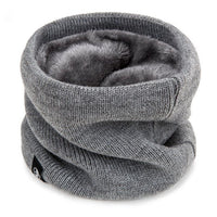 A Fleece-Schal Grau