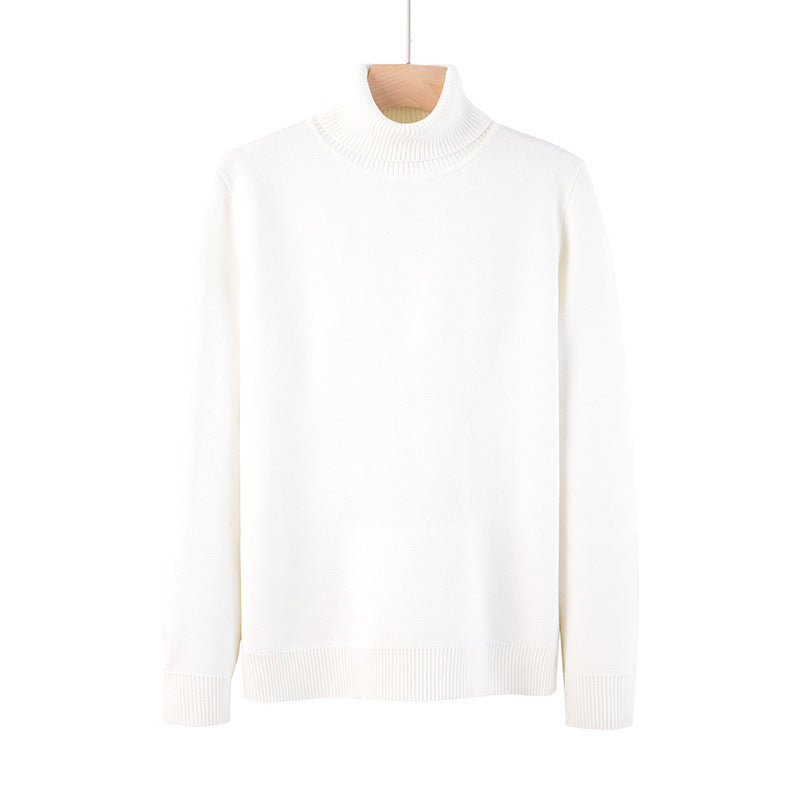 Herren-Rollkragenpullover, schmal geschnitten, 400g