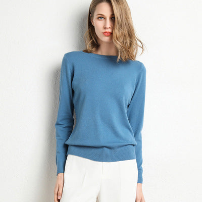 Damen-Rollkragenpullover, schmal geschnitten