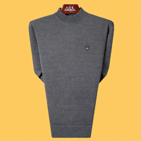 Hellgrau Fleece dick