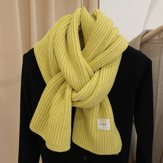 Warmer Strickschal für Damen, vielseitig und modisch