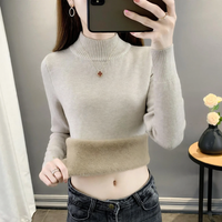 Hafer Mittlerer Kragen verdickt Fleece
