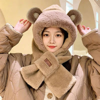 Leder 2er Khaki