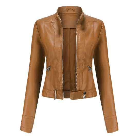 Schicke Lederjacke für Frauen