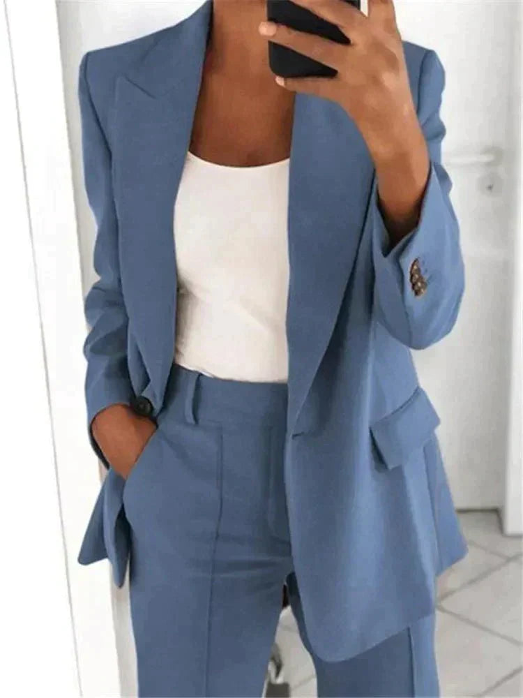 ShopNory 2-teiliges Damen Blazer-Set