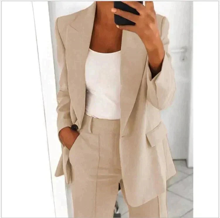 ShopNory 2-teiliges Damen Blazer-Set