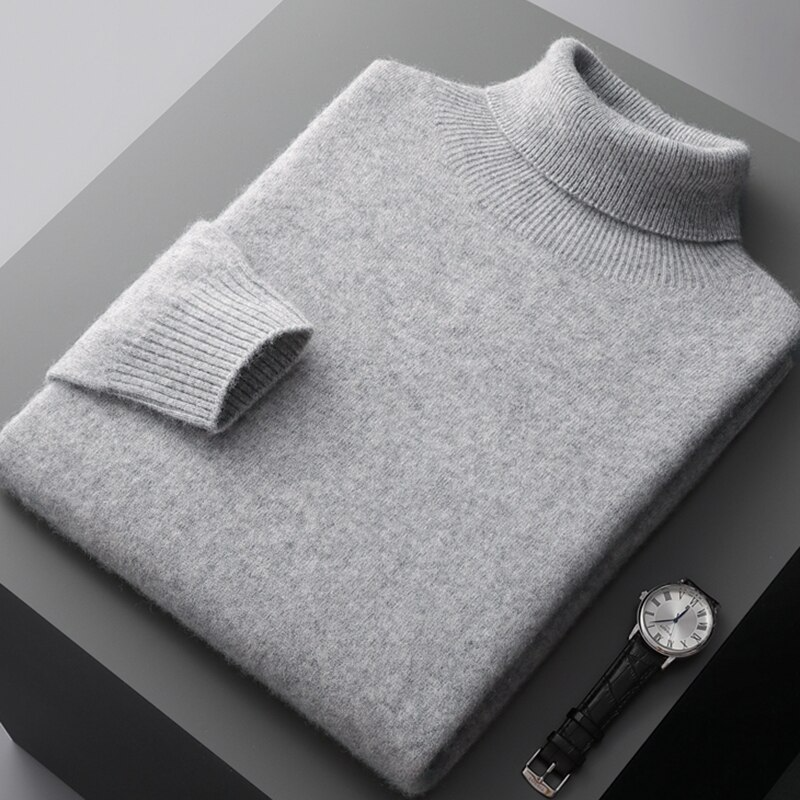 Stilvolle Rollkragenpullover