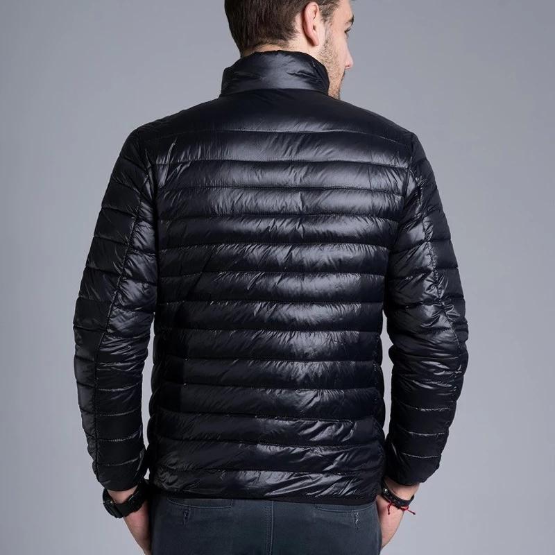 Pufferjacke Winddicht und Warm Steppdesign Reguläre Passform Reißverschlussverschluss