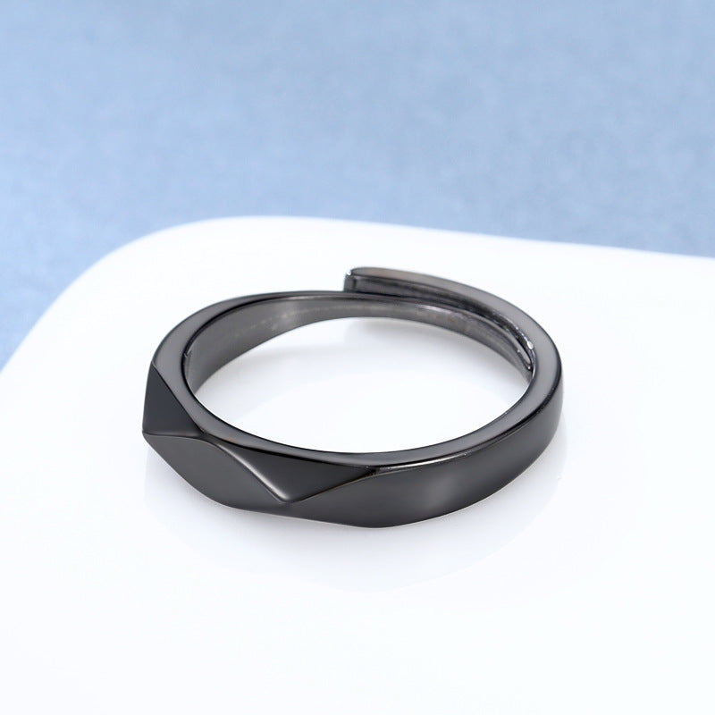 Damen Offener Ring mit modernem geometrischen Design Shop Nory