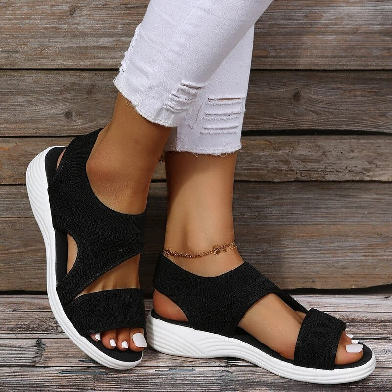 Orthopädische Fischmaulsandalen - Orthopädische Fischmaul-Pantoletten