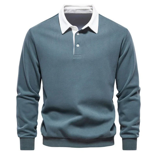 Premium Poloshirt mit langen Ärmeln