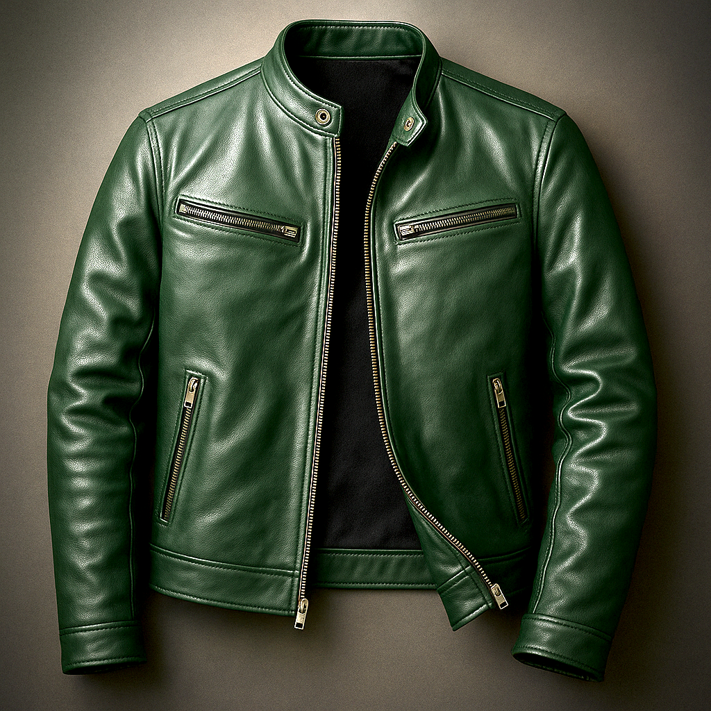 Vintage Lederjacke