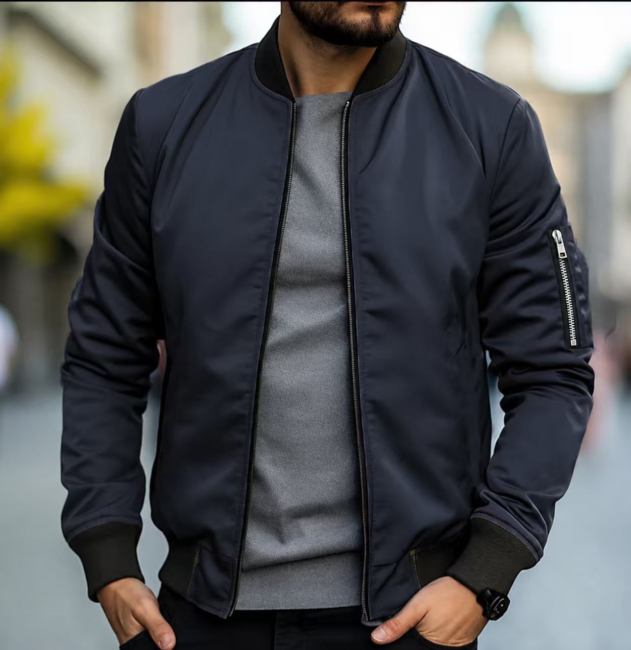 ShopNory | Sommerjacke - Atmungsaktiv und Leicht - Perfekt für Freizeit und Elegant