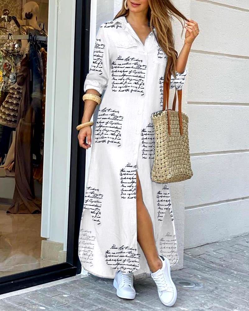 Mode Hemdkleid