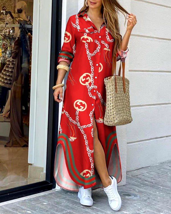 Mode Hemdkleid