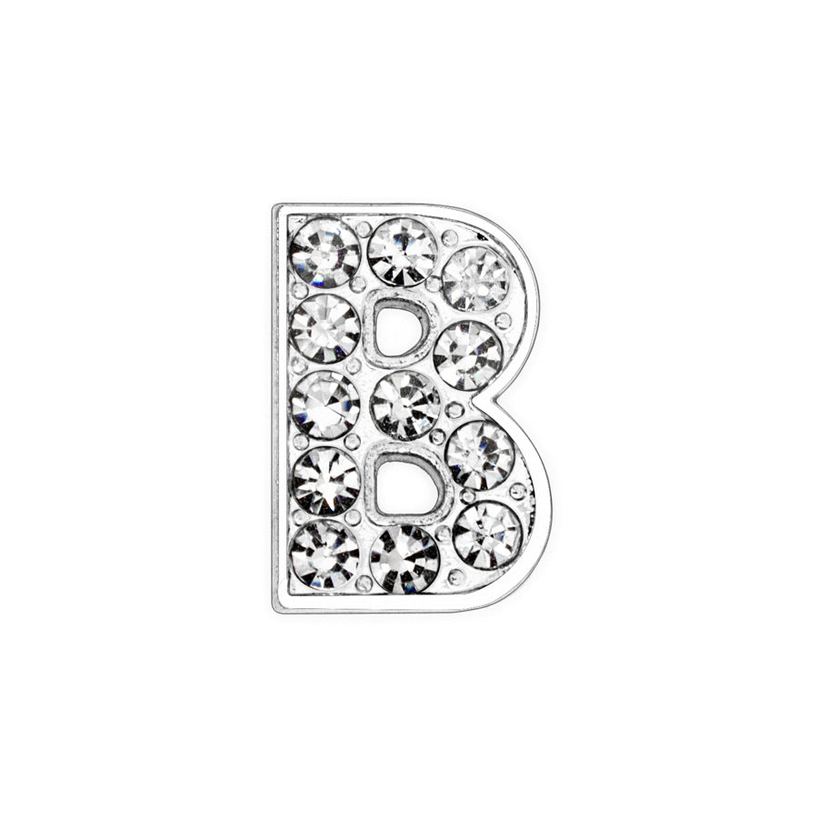 Buchstabenanhänger C mit Funkelndem Kristallbesatz Personalisierter Charm