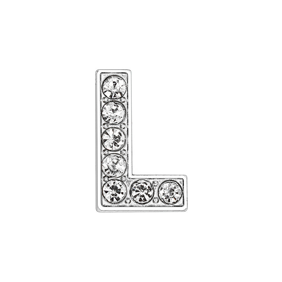 Buchstabenanhänger C mit Funkelndem Kristallbesatz Personalisierter Charm