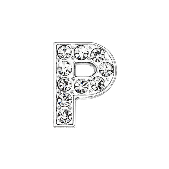 Buchstabenanhänger C mit Funkelndem Kristallbesatz Personalisierter Charm