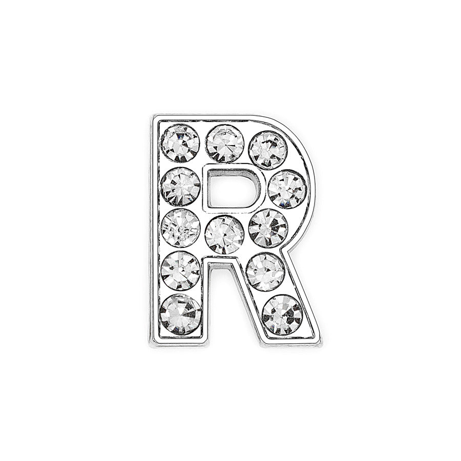 Buchstabenanhänger C mit Funkelndem Kristallbesatz Personalisierter Charm