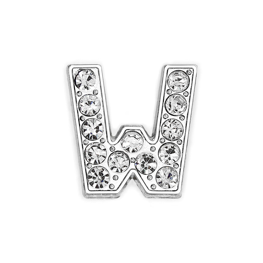Buchstabenanhänger C mit Funkelndem Kristallbesatz Personalisierter Charm