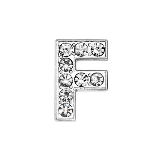 Buchstabenanhänger C mit Funkelndem Kristallbesatz Personalisierter Charm