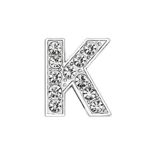 Buchstabenanhänger C mit Funkelndem Kristallbesatz Personalisierter Charm