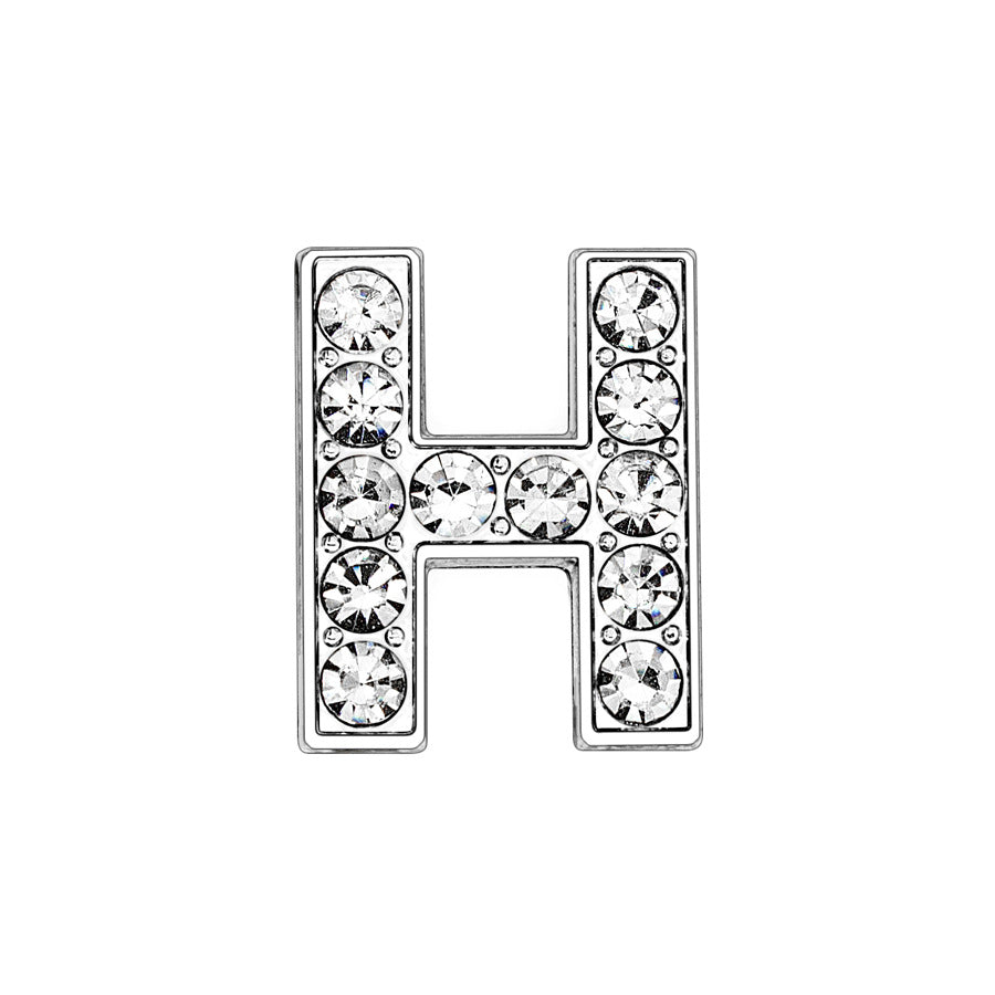 Buchstabenanhänger C mit Funkelndem Kristallbesatz Personalisierter Charm