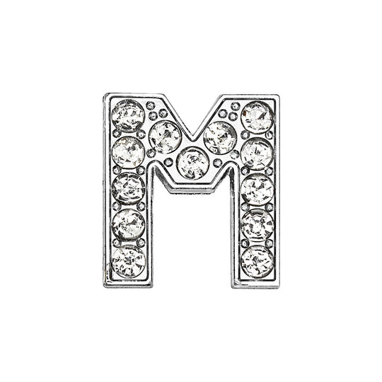 Buchstabenanhänger C mit Funkelndem Kristallbesatz Personalisierter Charm
