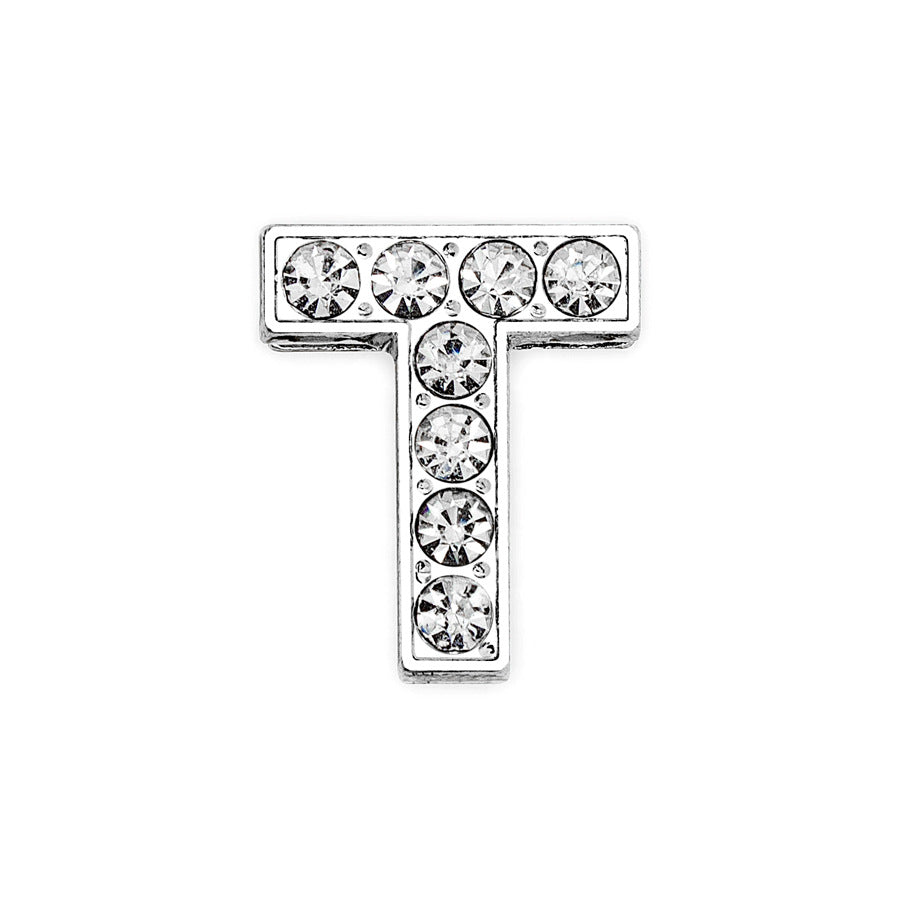 Buchstabenanhänger C mit Funkelndem Kristallbesatz Personalisierter Charm