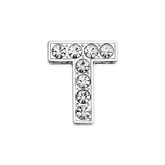 Buchstabenanhänger C mit Funkelndem Kristallbesatz Personalisierter Charm