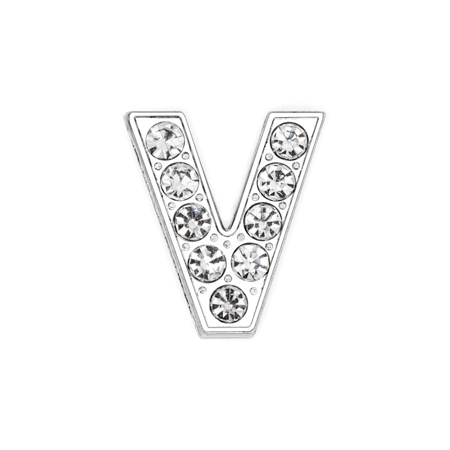 Buchstabenanhänger C mit Funkelndem Kristallbesatz Personalisierter Charm