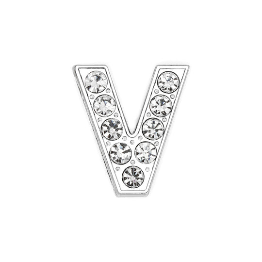 Buchstabenanhänger C mit Funkelndem Kristallbesatz Personalisierter Charm