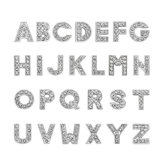 Buchstabenanhänger C mit Funkelndem Kristallbesatz Personalisierter Charm