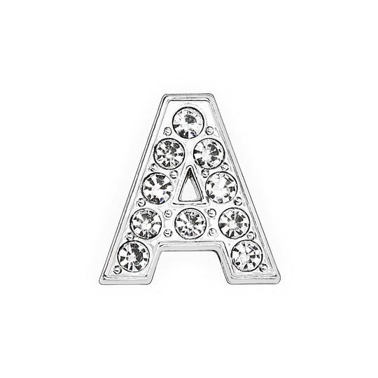 Buchstabenanhänger C mit Funkelndem Kristallbesatz Personalisierter Charm