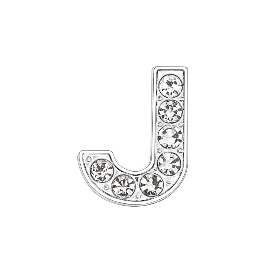 Buchstabenanhänger C mit Funkelndem Kristallbesatz Personalisierter Charm