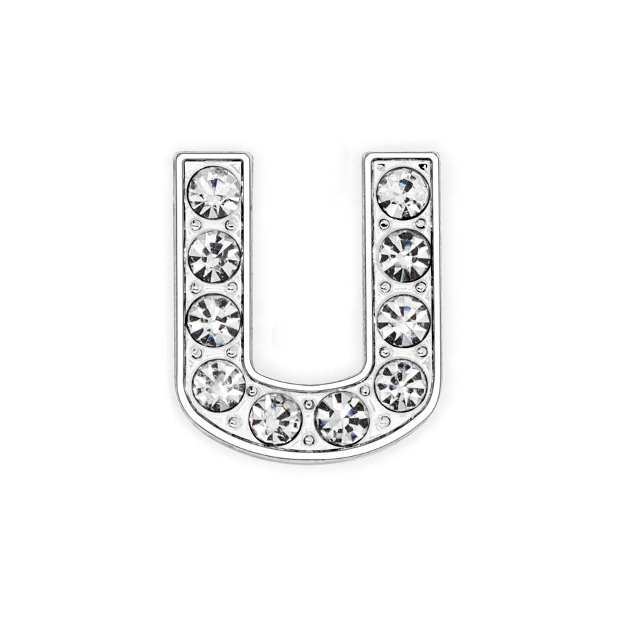 Buchstabenanhänger C mit Funkelndem Kristallbesatz Personalisierter Charm