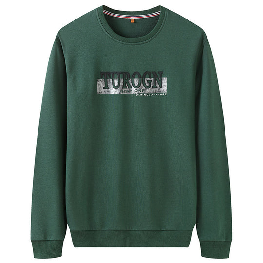 Herren Sweatshirt mit Rundhals, geradem Schnitt und modernem Logoprint Shop Nory