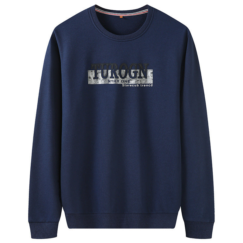 Herren Sweatshirt mit Rundhals, geradem Schnitt und modernem Logoprint Shop Nory