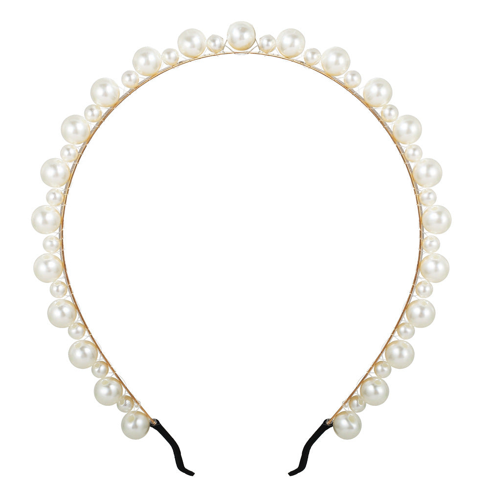 Damen Haarband mit eleganten Perlenverzierungen Shop Nory