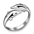 Damenring mit kunstvollem Delfin-Motiv und hochwertiger Verarbeitung Shop Nory