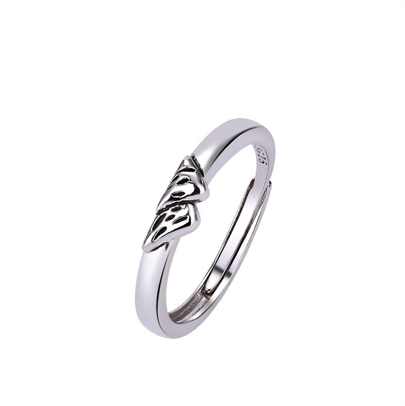 Damenring mit kunstvollem Schmetterlingsdesign aus hochwertigem Edelstahl Shop Nory