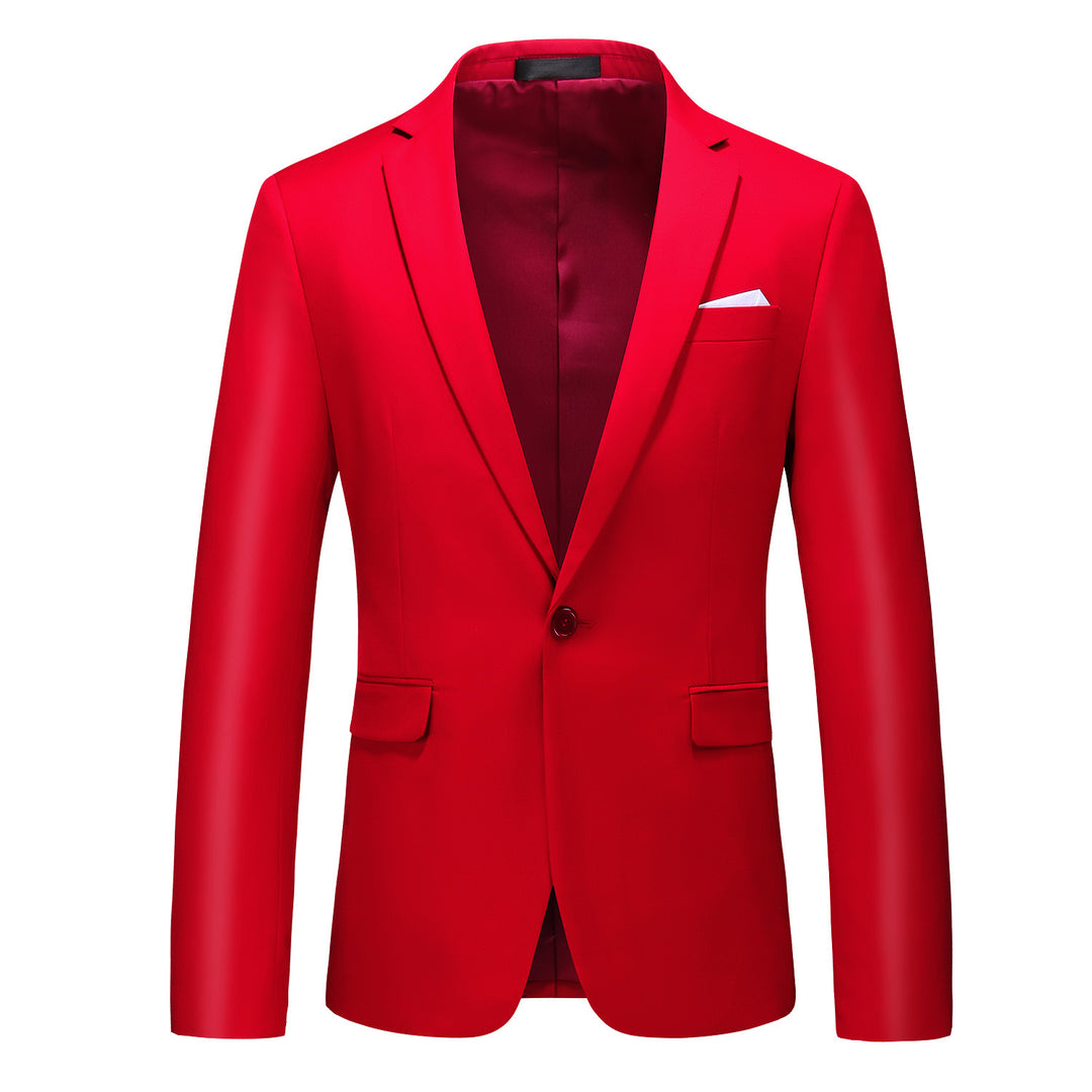 Herren elegantes Businesssakko Slim Fit mit schmaler Silhouette und modernem Reverskragen Shop Nory