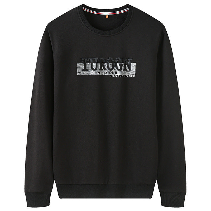 Herren Sweatshirt mit Rundhals, geradem Schnitt und modernem Logoprint Shop Nory